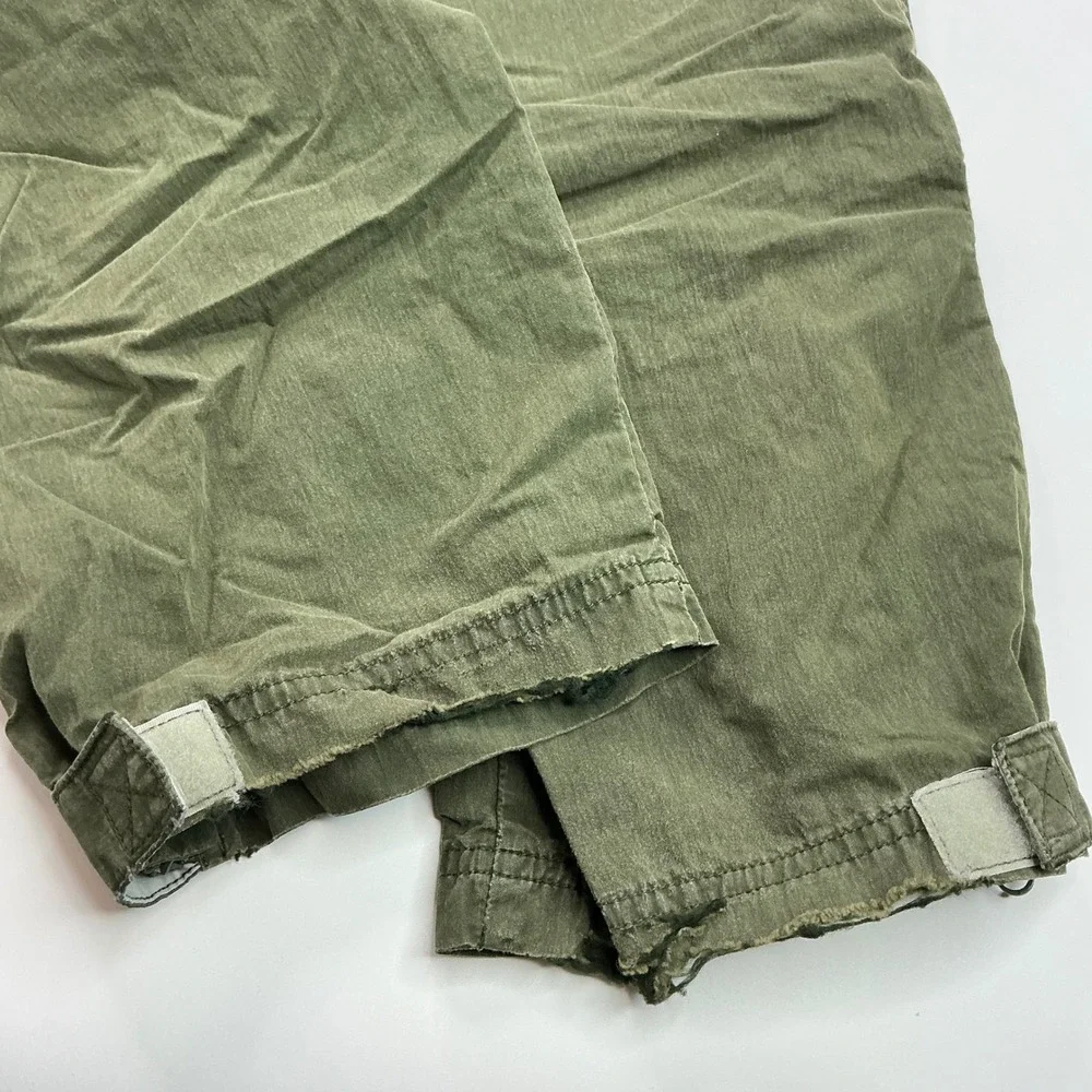L.L. Bean Olive Green Cargo Pants Boys Medium Adventure Utility Trousers